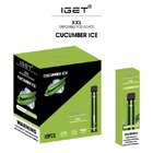 Популярные вкусы 7ml устранимое Iget Vape 1800 плода сопят ручка сигареты Iget Xxl e