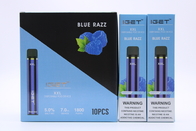 Первоначальное Iget XXL 1800 сопит устранимые сигареты стручка батарея 2.4ml прибора 950mAh Prefilled ручка Vape патрона