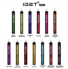 Сигарета Iget 100% подлинная Iget e плюс 1200 ручка Vape никотина слоек 4.8ML 5%