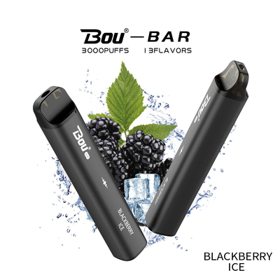 BOU ЗАПИРАЮТ вкусы 10ML видов прибора 13 Nic 1350mah устранимые Vape 5%