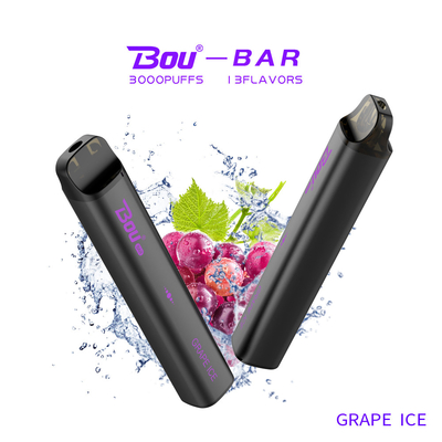 BOU ЗАПИРАЮТ вкусы 10ML видов прибора 13 Nic 1350mah устранимые Vape 5%