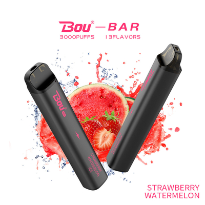BOU ЗАПИРАЮТ вкусы 10ML видов прибора 13 Nic 1350mah устранимые Vape 5%