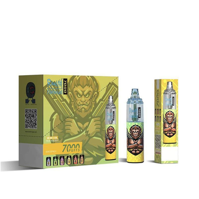 Слойки торнадо 7000 14ML e жидкостные Vapes RandM с катушкой сетки и светом RGB