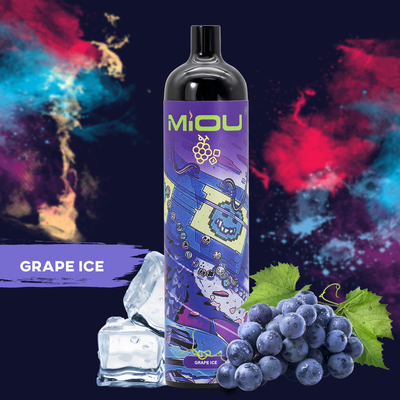 Приглаживайте прибор стручка батареи Vape 20ml слоек Miou 9000 вкуса устранимый большой