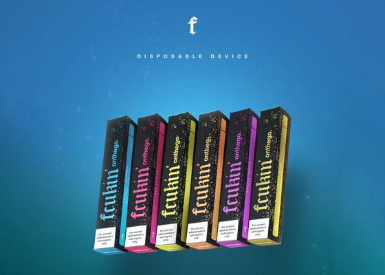 Слойки прибора 3ML 1000 ручки Vape электронной сигареты Fcukin Onthego устранимые