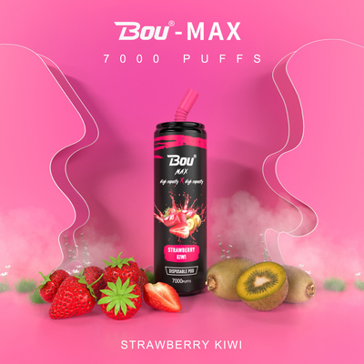 Сигареты BOU Макс e цепляют ручку 650mah катушки 16ml e жидкостную устранимую Vape перезаряжаемые