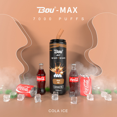 Сигареты BOU Макс e цепляют ручку 650mah катушки 16ml e жидкостную устранимую Vape перезаряжаемые
