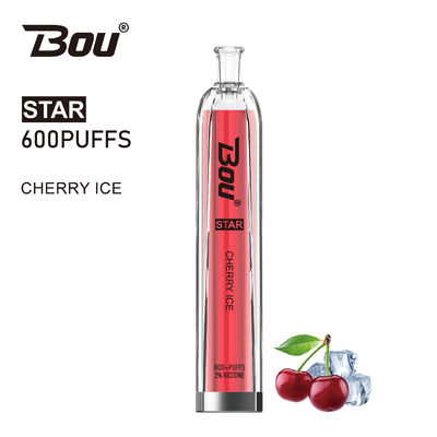 Новая звезда IGET Vape Bou сигарет e 600 слоек с сопротивлением 1.5ohm