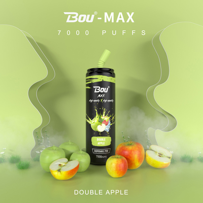 Тип C Перезаряжаемый Bou Max Iget Одноразовый Vape 7000 затяжек 13 вкусов 650 мАч