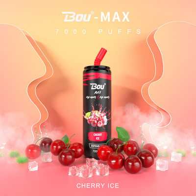 Тип C Перезаряжаемый Bou Max Iget Одноразовый Vape 7000 затяжек 13 вкусов 650 мАч
