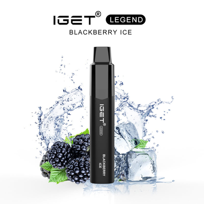 IGET LEGEND 20 ароматов 5% никотина Одноразовая ручка Vape 1350 мАч 4000 затяжек