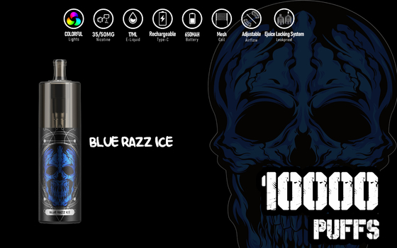 Visible Window Energy 10000 затяжек 17 мл жидкость Epod Vape E Cig KK 10 Flavors