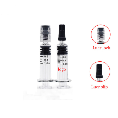 Емкость шприцев 0.5ml 1ml 2.25ml замка Luer материала Pyrex стеклянная