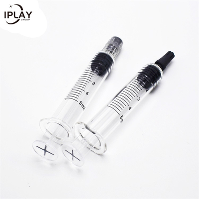 Емкость шприцев 0.5ml 1ml 2.25ml замка Luer материала Pyrex стеклянная