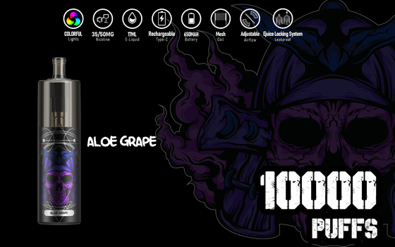 Слойки устранимое Vape энергии 10000 KK, перезаряжаемые 17ml жидкостное Epod Vape