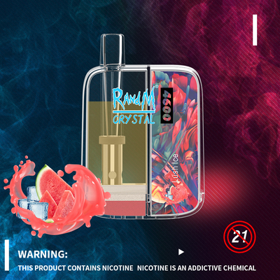 Ручка Vape первоначальных слоек RandM Vape Кристл 4600 устранимая с различными вкусами