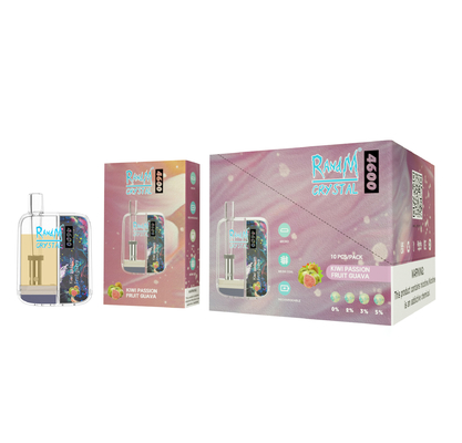 Ручки Vape слоек 10ML RandM Кристл 4600 Nic наградной устранимый солит 12 вкуса