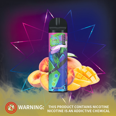 Fumot RandM Tornado 8000 Puffs 31 Flavors 5% Никотин одноразовый вейп-ручка 850 мАч батарея
