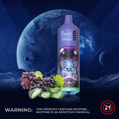 9000 сопят вкусы сигареты 20 Vape e торнадо 18 ML RandM устранимые