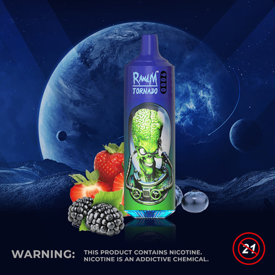 9000 слоек 600mah RandM устранимое Vape 20 приправляют никотин 5%