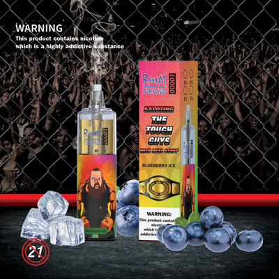 10000 сопит система Vape стручка 20 ML пишет свет Rechargable Vape RGB торнадо RandM устранимый