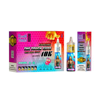 Большой торнадо устранимое Vape сигарет RANDM e пишет 20 вкусов 10000 слоек 20 ML
