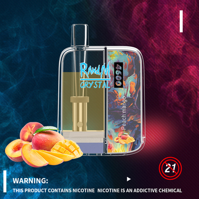 Вапоризатор слоек 10ML Vape RandM Кристл 4600 тонкой коробки устранимый наградной портативный