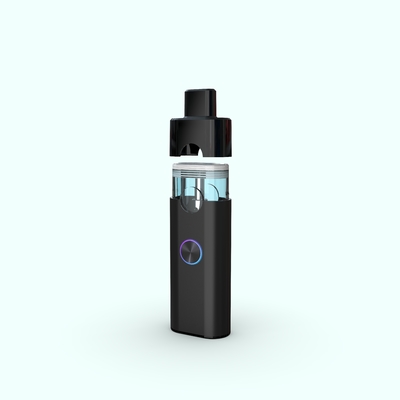 ручка катушки 350mAh перезаряжаемые CBD устранимая Vape видимого Windoe танка 3.0mL керамическая