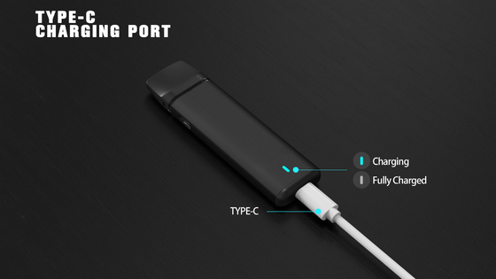 2 стручок ручки 280mAh сопротивления CBD Vape апертуры 1.4ohm ml 4*2.0 mm перезаряжаемые устранимый