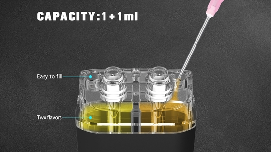 2 стручок ручки 280mAh сопротивления CBD Vape апертуры 1.4ohm ml 4*2.0 mm перезаряжаемые устранимый