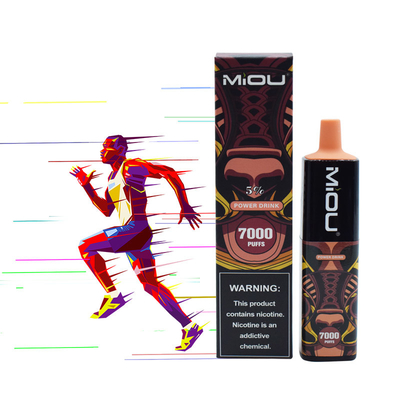 Горячее продавая Miou 7000 сопит E-сигареты Vape никотина 5% портативные устранимые