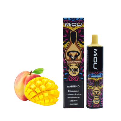 Устранимая сигарета Miou 7000 e сопит емкость 15ml