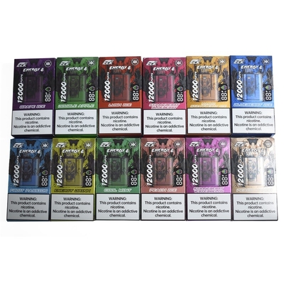 49.5x26x86 мм ECK KK Vaporizer 12000 пушек 5% никотина