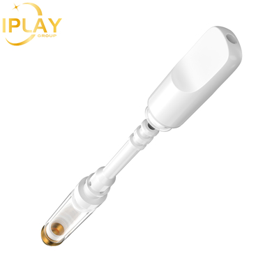 Оптовая торговля CBD THC D8 Cartridge Flat Round Zirconia Post 0,5 мл 1 мл Патрон