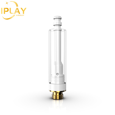 Оптовая торговля CBD THC D8 Cartridge Flat Round Zirconia Post 0,5 мл 1 мл Патрон