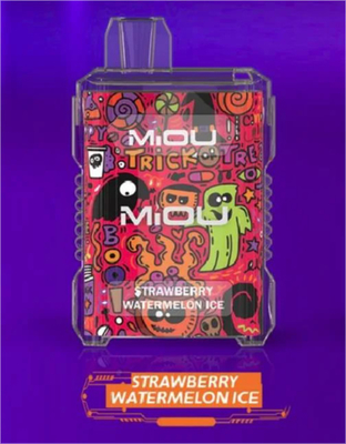 Miou Box E CIGS Mesh Coil 15ml E жидкий одноразовый вейп 8000 пушек 650mAh перезаряжаемый 10 вкусов