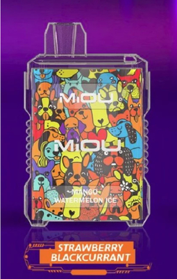 Miou Box E CIGS Mesh Coil 15ml E жидкий одноразовый вейп 8000 пушек 650mAh перезаряжаемый 10 вкусов