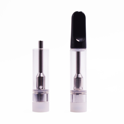 Черные сигареты ручки подсказки 316SS Cbd устранимые Vape 1.2mm 1.6mm