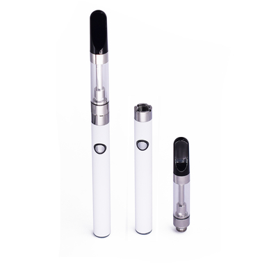 Застегните подогревать извив тонкое 350mah батареи Vape масла потока Cbd 510