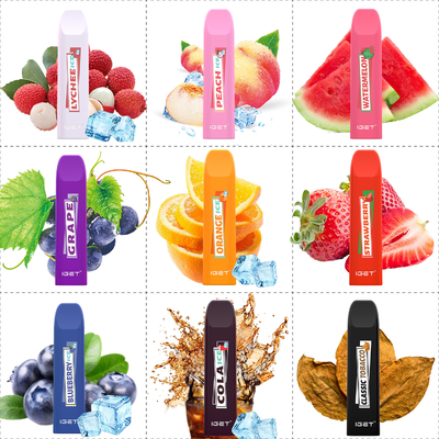 Первоначальное IGET JANNA 450 сопит 1.6ml ручка Vape вкусов емкости 20 устранимая