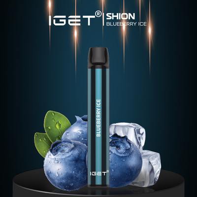 Слойки 2.4ml Iget Shion ручки 600 Vape Cbd сочного соли Nic льда устранимые