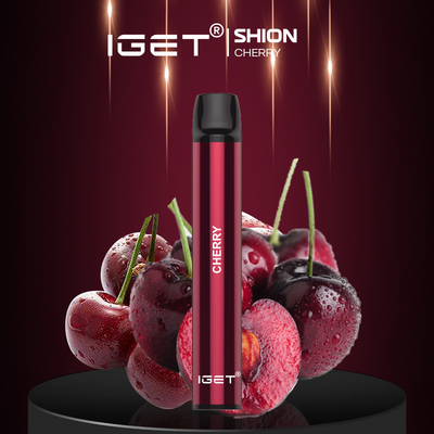 Первоначальное IGET SHION 600 сопит 2.4ml ручка Vape вкусов емкости 26 устранимая