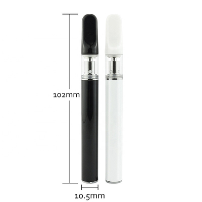 Круглый патрон сигареты подсказки 1.4ohm D5 Cbd e устранимый