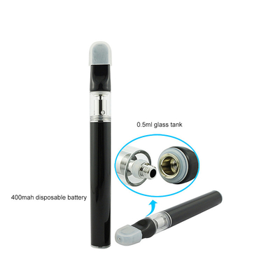 Круглый патрон сигареты подсказки 1.4ohm D5 Cbd e устранимый