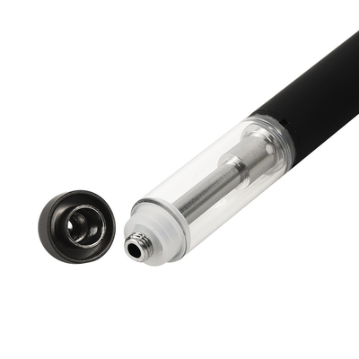 Круглая ручка подсказки D5-A 3.7v керамическая CBD устранимая Vape потека металла пустая