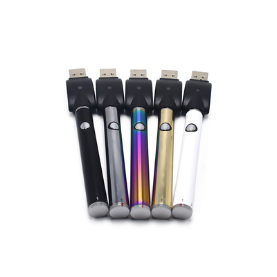 Перезаряжаемые поток батареи 350mah 3.7V 510 ручки CBD Buttonless Vape