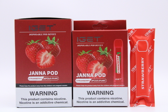 Стручки никотина льда IGET Vape Lychee устранимые 450 слоек