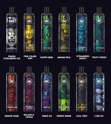 вкусы устранимых Vape 5000Puffs e сигар 850mAh EPOD множественные