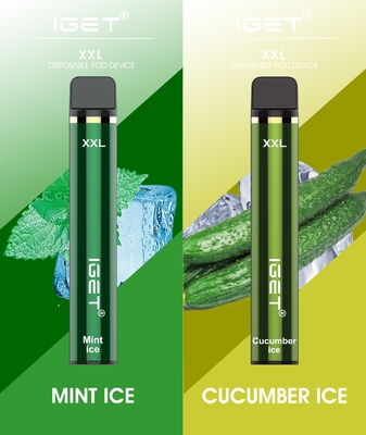 Высококачественные ручка никотина IGET Vape IGET XXL 1800 устранимая