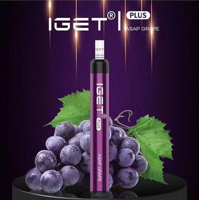 Сигарета 100% Authent Iget Iget e Iget плюс 1200 никотин слоек 4.8ML 5%